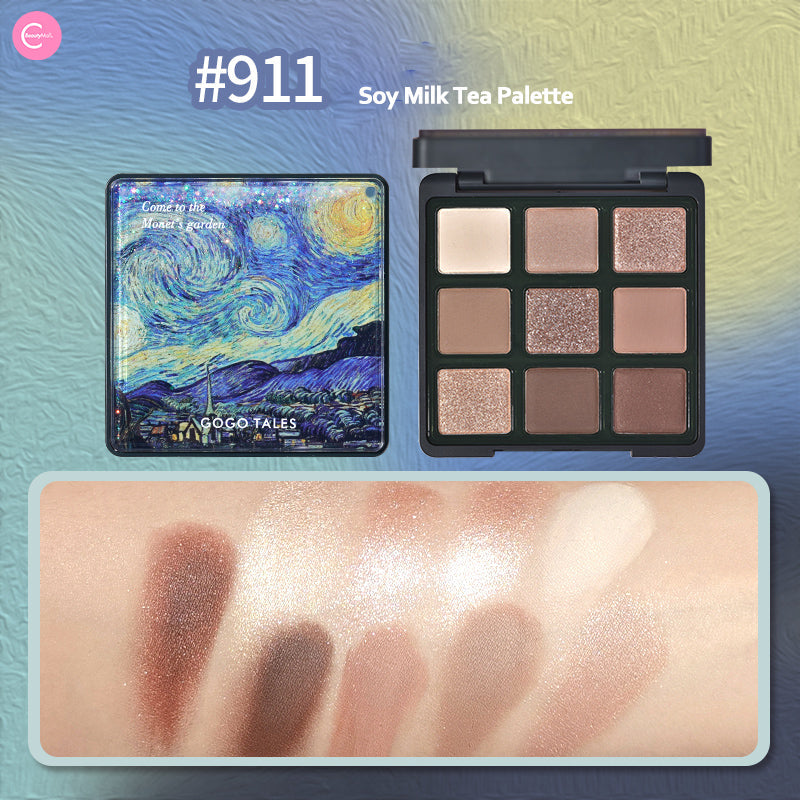 Палитра теней для век GOGOTALES Secret Garden Matte Pearl Glitter