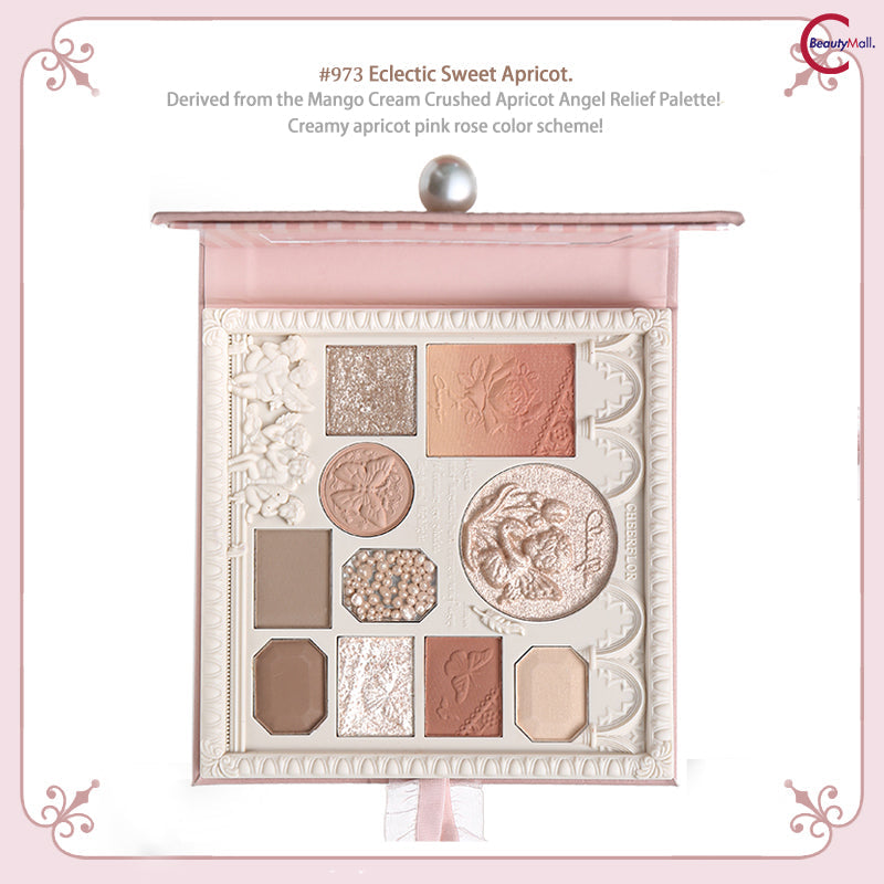 Палитра теней для век CHEERFLOR Angel Embossed