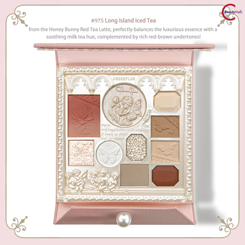 Палитра теней для век CHEERFLOR Angel Embossed