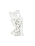 Hot-Stamped Gold & Silver Letter Printed?Vest