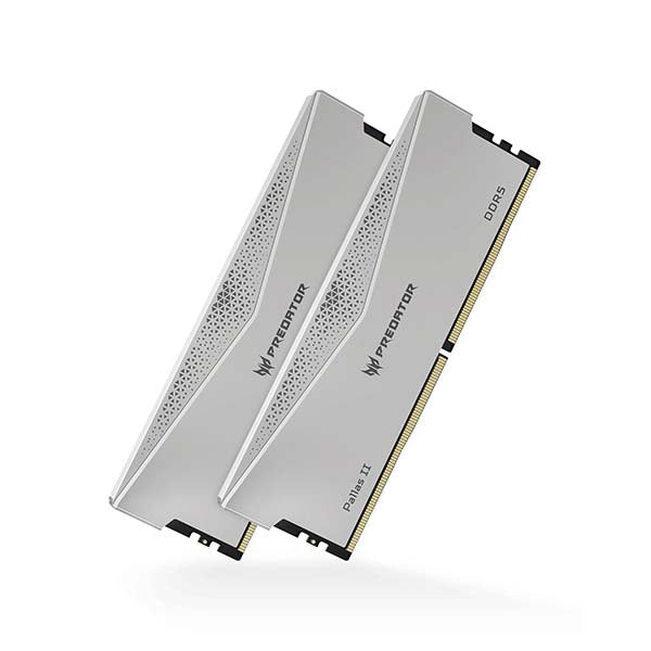 Комплект Acer Predator 64 ГБ (2 x 32 ГБ) PALLAS II Silver BL.9BWWR.352 DDR5 6000 МГц CL30 Память AMD EXPO и Intel XMP 3.0 (RM-AP5D64W) 