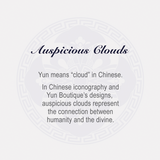 Beaded Orange Aventurine Auspicious Clouds Bracelet