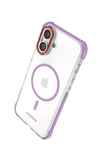 Прозрачный защитный чехол для iPhone MICRODIA CRYSTAL GEAR™ — лавандовый