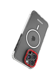 Прозрачный защитный чехол для iPhone MICRODIA CRYSTAL GEAR™ — белый