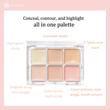 CHEERFLOR Шестицветный консилер для лица