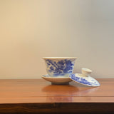 Chinese Gaiwan with 'Landscape Painting' for Gong Fu Tea 200ml