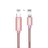 Кабель для зарядки и синхронизации MICRODIA ExeCable™ Steel PD60W USB-C — Lightning