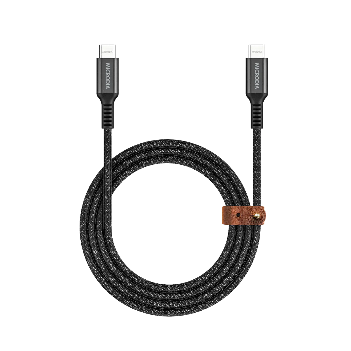 Кабель MICRODIA DurCable™ Tweed PD240W USB-C — USB-C для зарядки и синхронизации