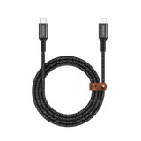 Кабель MICRODIA DurCable™ Tweed PD240W USB-C — USB-C для зарядки и синхронизации