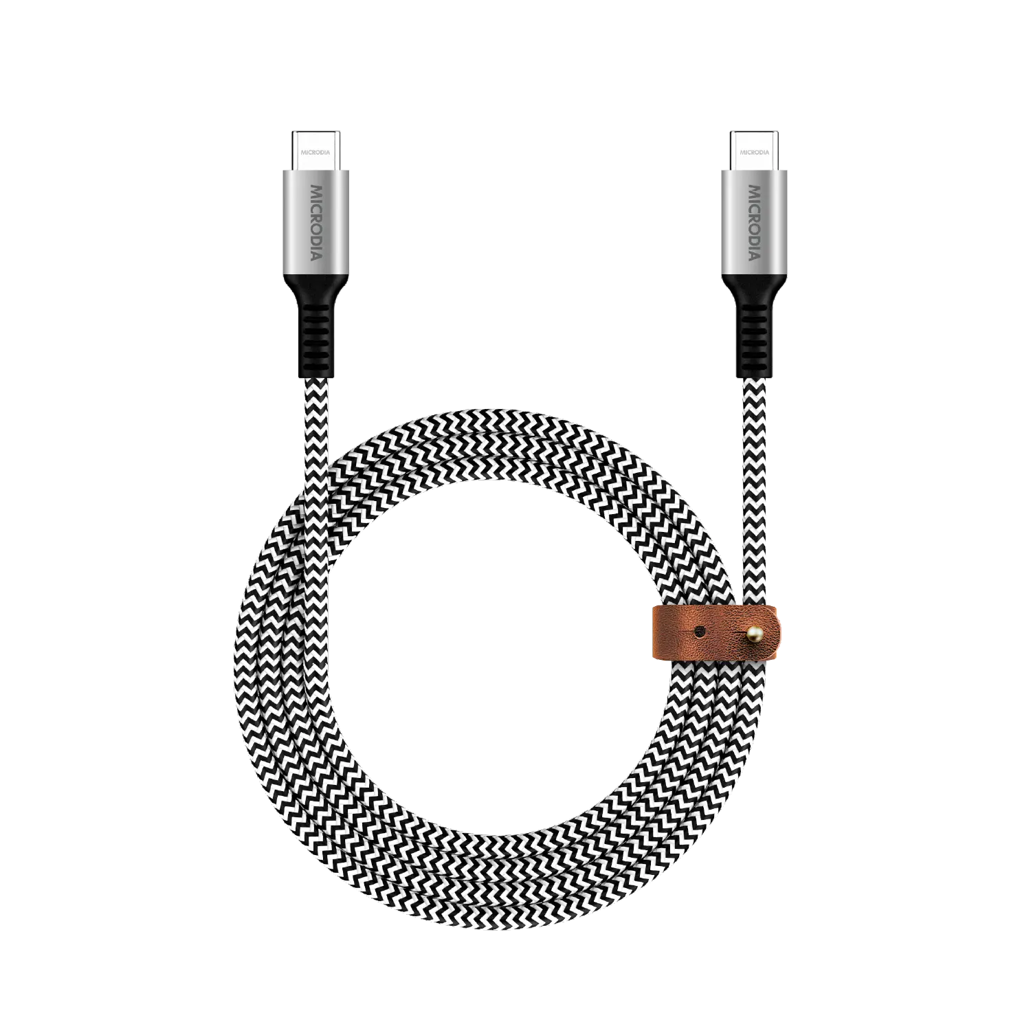 Кабель MICRODIA DurCable™ Tweed PD240W USB-C — USB-C для зарядки и синхронизации