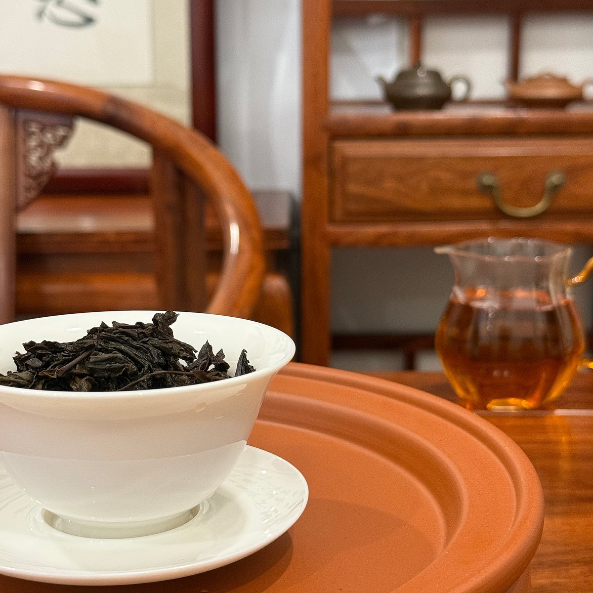 Fujian "Shui Xian" Wuyi Rock Oolong Tea