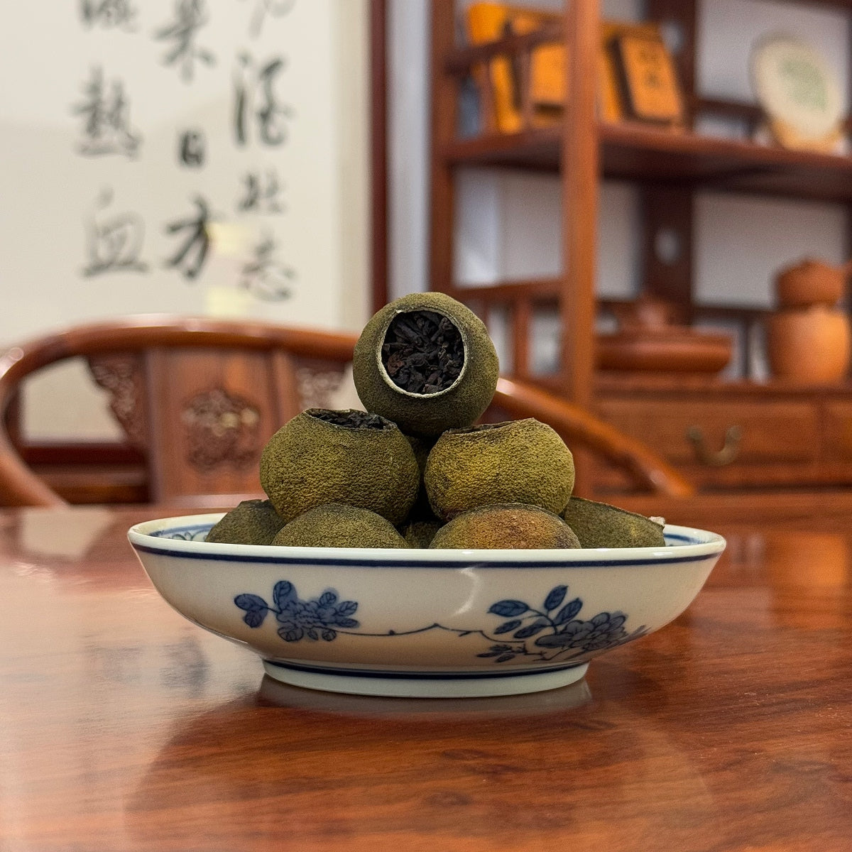 Green Orange Puerh "Tianma Xiao Qing Gan" Tangerine Tea