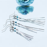 Phoenix Tassel Earrings in Sterling Silver