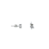New York Square Diamond Studs 
