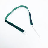 Emerald Green Velvet Choker Necklace with Adjustable Chain