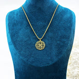 Auspicious Origin Medium Pendant Necklace Gold 