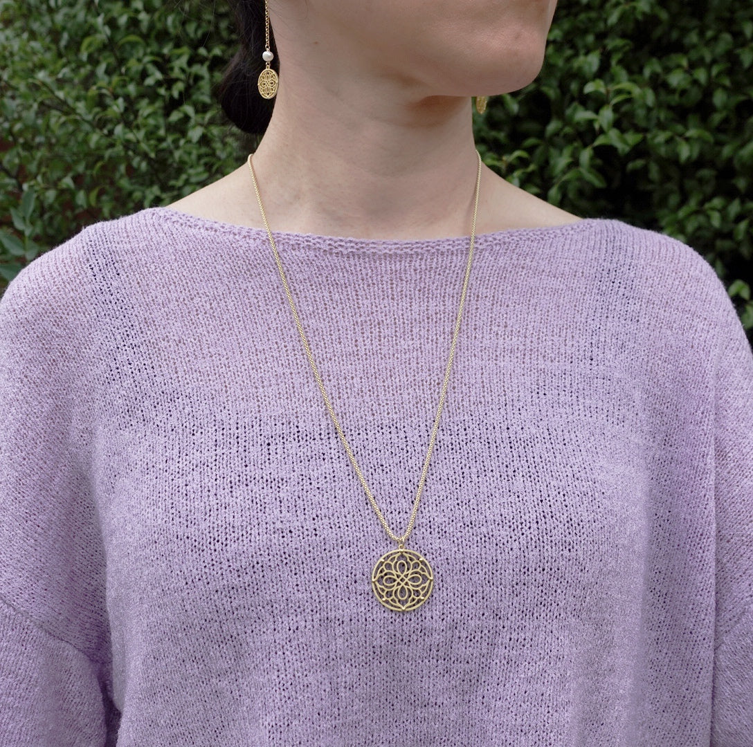 Auspicious Origin Pendant Necklace (Large)