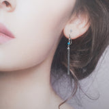 Phoenix Tassel Earrings in Sterling Silver