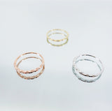 Star Orbit Silver Diamond Ring Silver