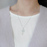 Auspicious Origin Medium Pendant Necklace Silver