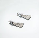 Sterling Silver Tassel Stud Earrings