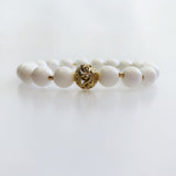 Auspicious Beaded Tridacna Bracelet