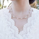 Lotus Necklace and Bracelet Set