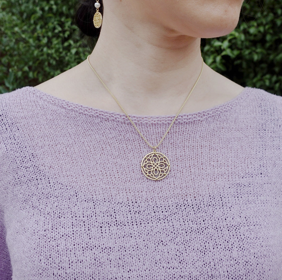 Auspicious Origin Pendant Necklace (Large)