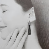 Sterling Silver Tassel Stud Earrings