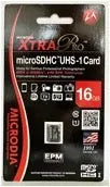 MICRODIA XTRA Pro™, карта Micro SDHC UHS-1, 16 ГБ
