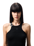 Basic Solid-Color Embroidered Slim-Fit?Vest
