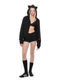 Cat Paw Hooded Sweatshirt