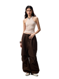 Basic Solid-Color Embroidered Slim-Fit?Vest