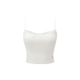 Lace Trim Tank Top