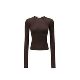 Solid Color Crewneck T-Shirt