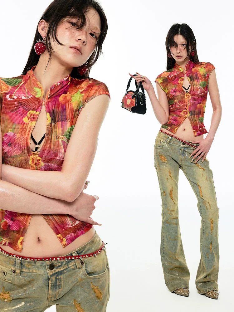 "Summer Fruit" Millennium Cheongsam Set