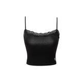 Lace Trim Tank Top
