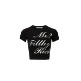 Waist-Cinched Basic T-Shirt