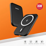 MICRODIA SNAPPower™ Anchor, беспроводной магнитный внешний аккумулятор, 5000 мА·ч