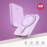 MICRODIA SNAPPower™ Anchor, беспроводной магнитный внешний аккумулятор, 10000 мА·ч