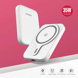 MICRODIA SNAPPower™ Anchor, беспроводной магнитный внешний аккумулятор, 10000 мА·ч