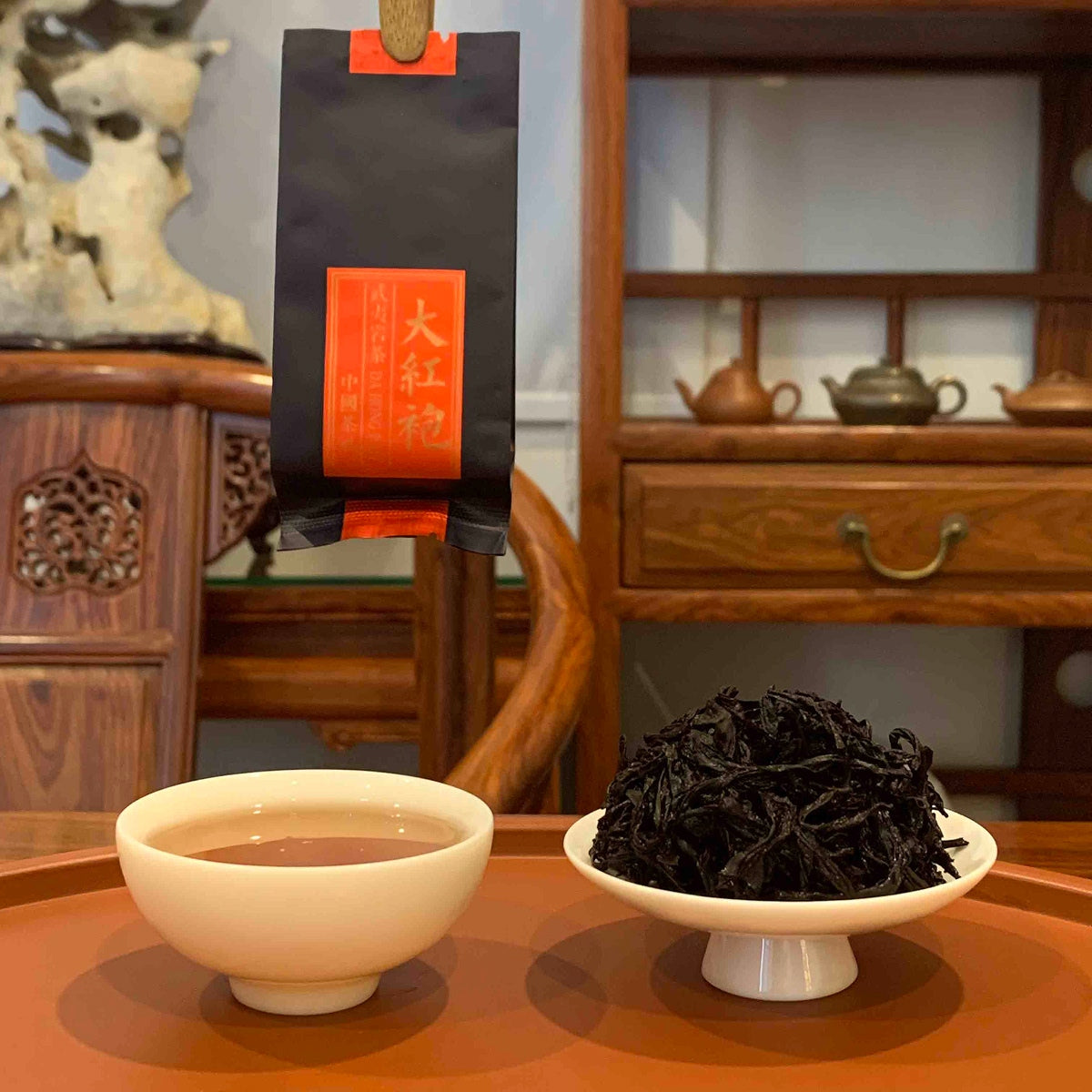 Premium Oolong Tea "Da Hong Pao" Charcoal Roasted Rock Tea Bags