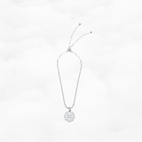 Auspicious Origin Small Pendant Bracelet Silver