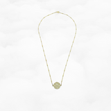 Auspicious Origin Small Floating Pendant Necklace Gold