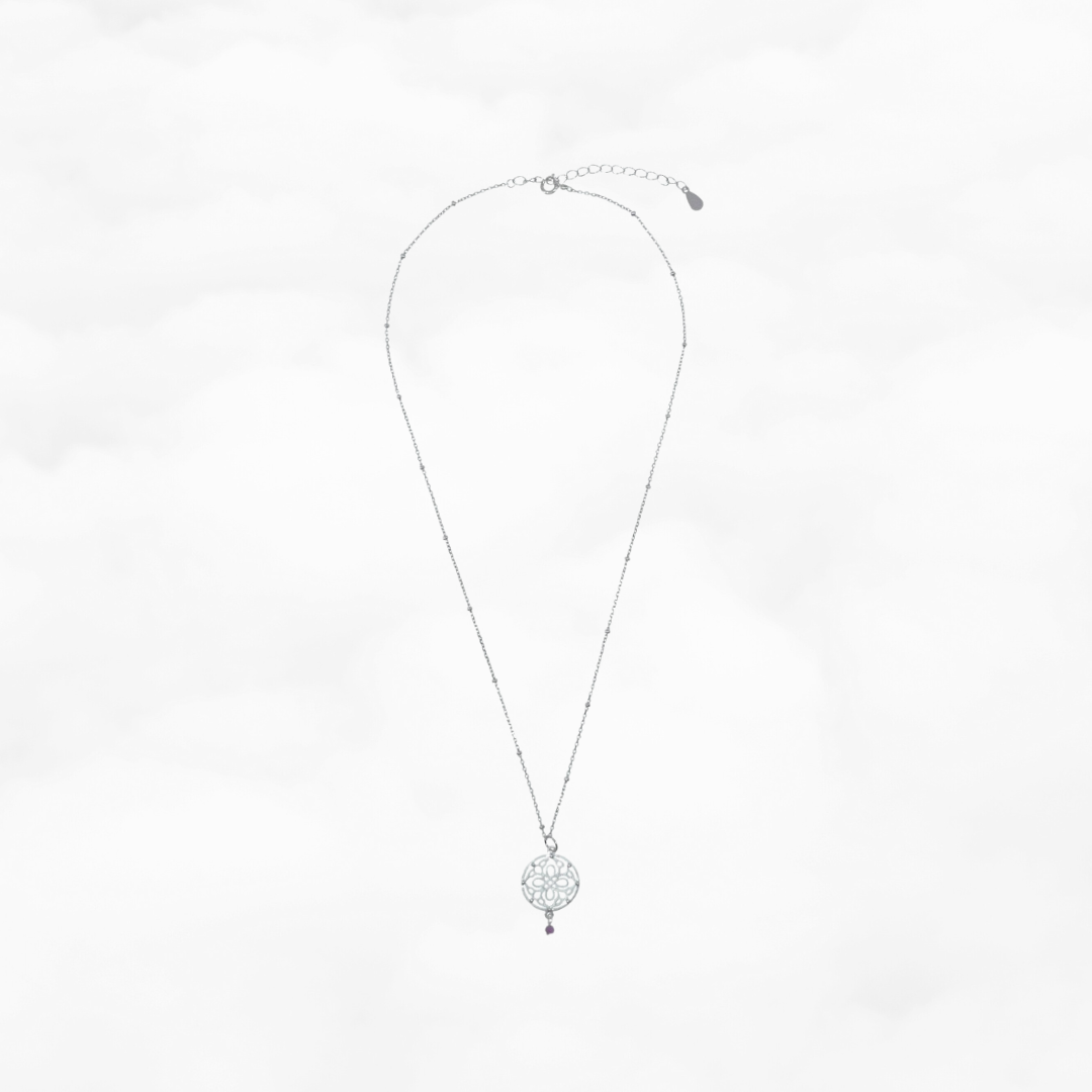 Auspicious Origin Small Pendant Necklace Silver