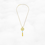 Auspicious Origin Medium Tassel Necklace Gold