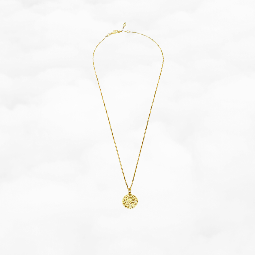 Auspicious Origin Small Pendant Necklace Gold