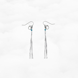 Phoenix Tassel Earrings in Sterling Silver