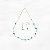 The Nine Turquoise Choker Necklace Set