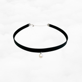 Two Style Black Choker Necklace